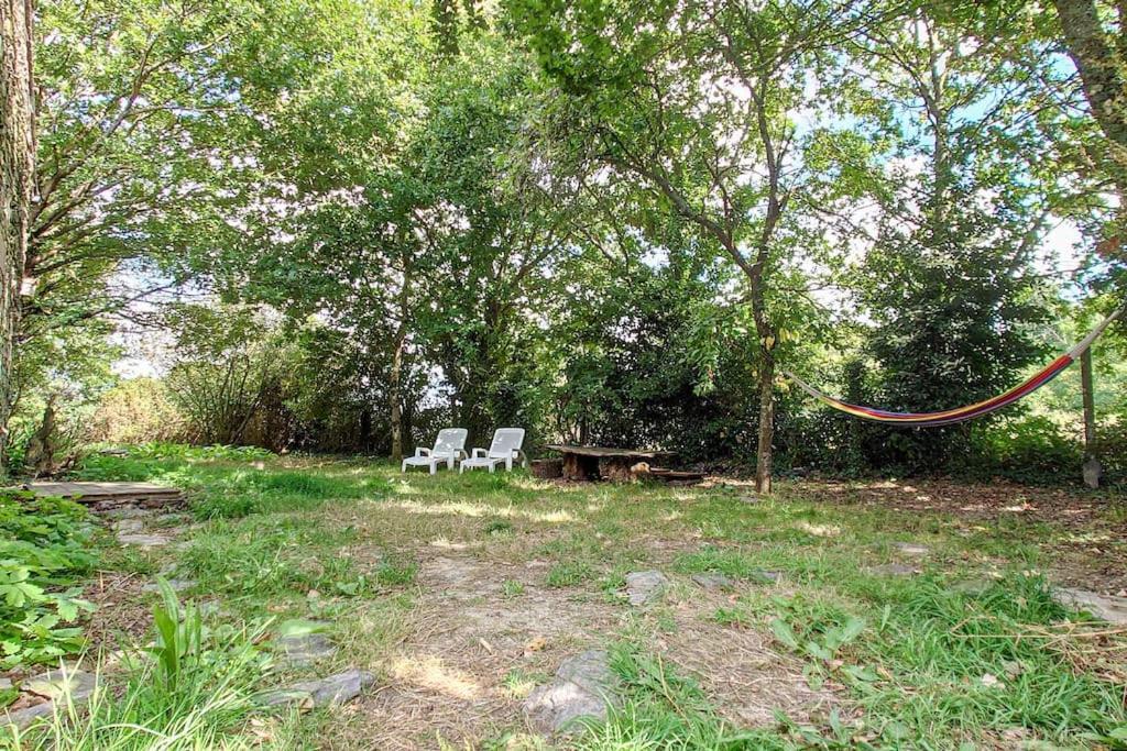 Longere Tinyhouse Avec Son Jardin-Foret Saint-Just  Екстер'єр фото